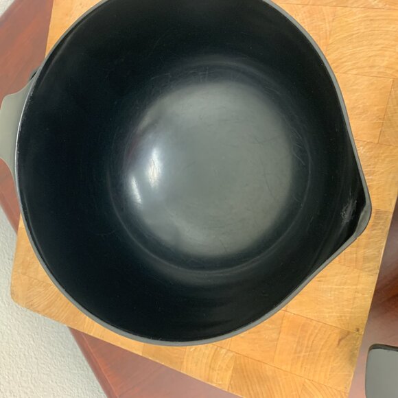 BOWLS - Vintage Copco Nesting Bowls black Set Of 3 Melamine Non-Skid Bottom - Picture 11 of 14